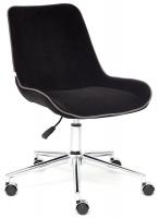 Кресло офисное TetChair Style (флок черный)