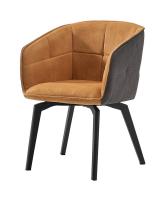 Стул HERTA 13359 MUSTARD желтый фото Стул HERTA 13359 MUSTARD желтый. Фото №1