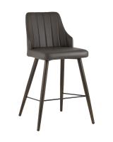 Стул полубарный Коналл экокожа таупе. Фото №1