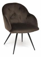 Кресло LIVORNO ( mod.1602 ) металл/ткань, 67х57х82см, серый вельвет (поставляется по 2 шт) фото Кресло LIVORNO ( mod.1602 ) металл/ткань, 67х57х82см, серый вельвет (поставляется по 2 шт). Фото №1