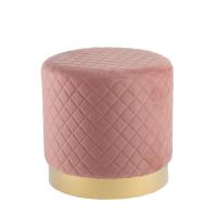 Пуф FS-002-40 пепельно розовый фото Пуф FS-002-40 пепельно розовый. Фото №1