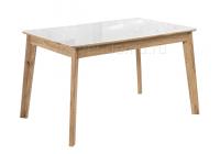 Стол Арья дуб монтана / белый фото Стол Арья дуб монтана / белый