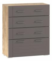 Комод Livorno НМ 040.46 Софт Графит, Дуб бунратти