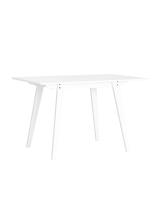 Стол обеденный GUDI 120*75 белый. Фото №1