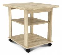 Стол журнальный НМ 011.67 Консул-2-01 Дуб Сонома фото Стол журнальный НМ 011.67 Консул-2-01 Дуб Сонома. Фото №1