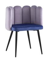 Кресло Карнавал сиреневое/синее фото Кресло Карнавал сиреневое/синее. Фото №1