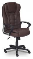 Компьютерное кресло BARON [кож/зам, коричневый/коричневый перфорированный, 36-36/36-36/06]  id -. Фото №1