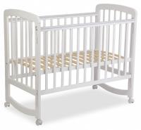 Кроватка Polini Kids Simple 304, белый фото Кроватка Polini Kids Simple 304, белый. Фото №1