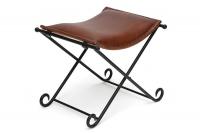 Пуф Secret De Maison Флекс (Flex) 1931 с отделкой из натуральной кожи (Коричневый Лофт)