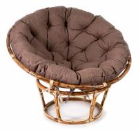Кресло PAPASAN ECO SKIN / с подушкой / Natural (натуральный), экошерсть Коричневый, 1811-5 Кресло PAPASAN ECO SKIN / с подушкой / Natural (натуральный), экошерсть Коричневый, 1811-5. Фото №1