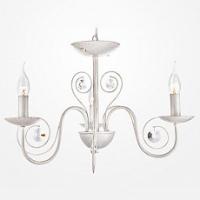 Подвесная люстра Eurosvet Tomas 60018/3 белый с золотом. Фото №1