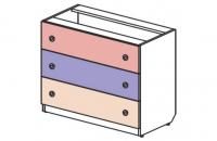 Комод высокий широкий Силуэт фото Комод высокий широкий Силуэт. Фото №1