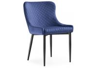 Стул Teo dark blue / black фото Стул Teo dark blue / black