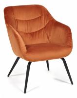 Кресло DREIFUS (mod. DM4284)   металл, ткань, 66*74.5*82, оранжевый (70AC orange). Фото №1