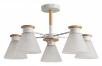 Люстра на штанге Arte Lamp Tyler A1031PL-5WH фото Люстра на штанге Arte Lamp Tyler A1031PL-5WH. Фото №1