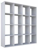 Стеллаж Polini Home Smart, белый фото Стеллаж Polini Home Smart, белый. Фото №1