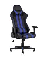 Кресло игровое TopChairs Camaro синее фото Кресло игровое TopChairs Camaro синее. Фото №1