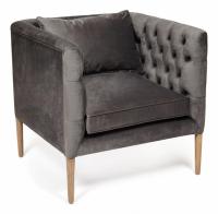 Кресло Secret de Maison FERNANDO ( mod. 20-16) красное дерево/ ткань флок (vittoria noire), 79x74x77см, Античный дуб/ ткань серая фото Кресло Secret de Maison FERNANDO ( mod. 20-16) красное дерево/ ткань флок (vittoria noire), 79x74x77см, Античный дуб/ ткань серая. Фото №1