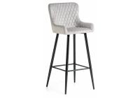 Барный стул Mint light gray / black