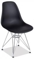 Стул Secret De Maison CINDY IRON CHAIR (EAMES) (mod. 002) металл, пластик, 51x46x82,5, черный (поставляется по 4 шт). Фото №1