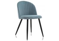 Стул Gabi 1 light blue / black фото Стул Gabi 1 light blue / black
