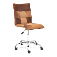 Кресло офисное TetChair Zero (бархат, коричневый) фото Кресло офисное TetChair Zero (бархат, коричневый)