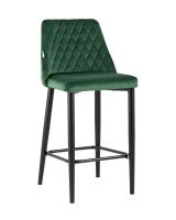 Стул полубарный Диего велюр зеленый фото Стул полубарный Диего велюр зеленый. Фото №1