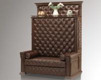 Диван со спальным местом для кабинета Б 5.18 Орех/Кофе Диван со спальным местом для кабинета Б 5.18 Орех/Кофе