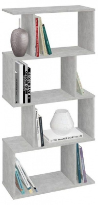 Стеллаж Polini Home Smart, серый. Фото