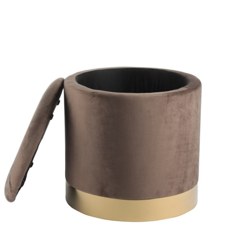 Пуф FS-006-40 коричневый. Фото №2