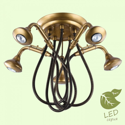 Потолочная люстра Lussole Merrick GRLSP-9755. Фото