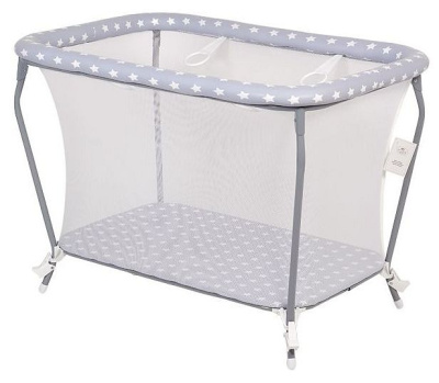 Манеж Polini Kids Classic, белый. Фото