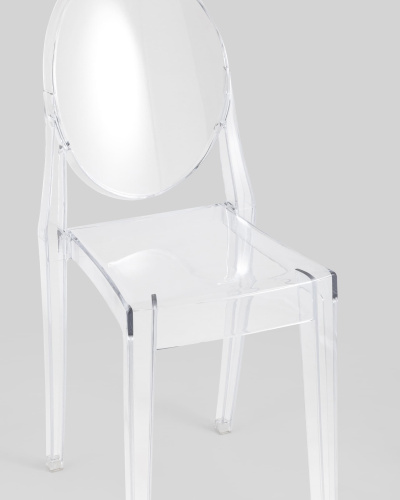 Стул Victoria Ghost прозрачный фото Стул Victoria Ghost прозрачный. Фото №9