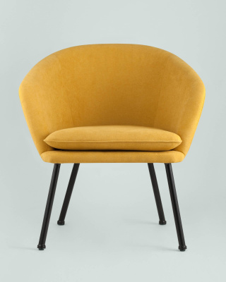 Кресло Декстер охра. Фото