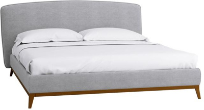 Кровать с ортопедическим основанием и ящиком Сканди Лайт 1.8 Грей. Фото