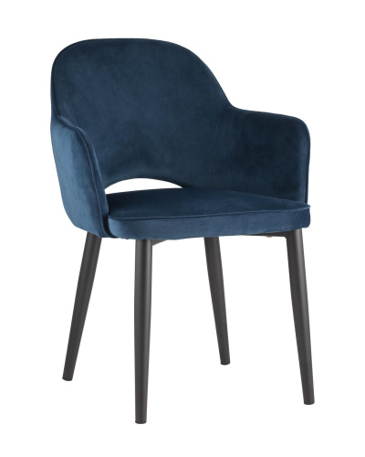 Стул Венера велюр сине-зеленый. Фото №1