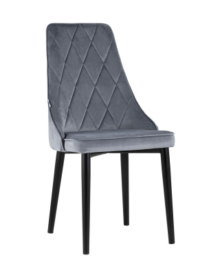 Стул Версаль велюр серый. Фото