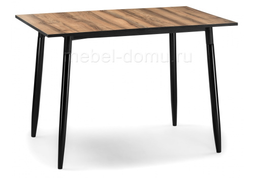 Стол деревянный Энлэй ноче рубино / черный. Фото №1