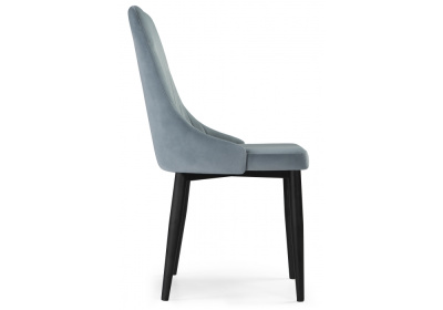 Стул Kora light blue / black. Фото №3