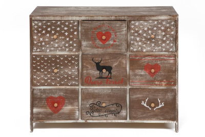 Комод с 9 ящиками Maritime 9 H x 16-007NS фото Комод с 9 ящиками Maritime 9 H x 16-007NS. Фото