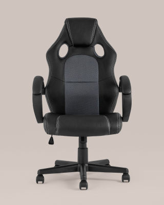 Кресло игровое TopChairs Renegade серое. Фото №5