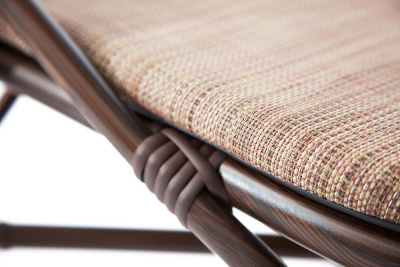 Кресло из полиротанга Milano mod. AD642003S-TXT. Фото №3