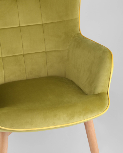 Кресло Манго оливковый. Фото №9