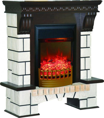 AS6657 Электрокамин RealFlame Stone New AO с Rimini. Фото