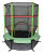 Батут AL-140 1400 мм, зеленый, черный. Фото №1