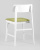 Стул ODEN WHITE оливковый 2 шт. фото Стул ODEN WHITE оливковый 2 шт.. Фото №7