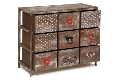 Комод с 9 ящиками Maritime 9 H x 16-007NS фото Комод с 9 ящиками Maritime 9 H x 16-007NS. Фото