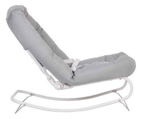 Шезлонг детский Polini kids Зигзаг, серый. Фото №8