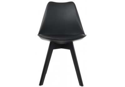 Стул деревянный Bonus black / black. Фото