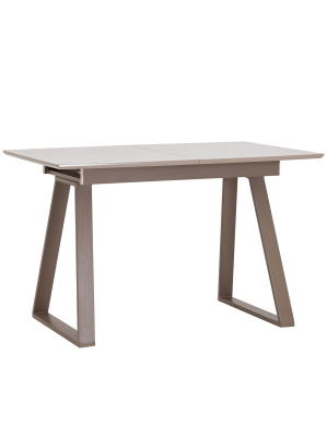 Стол обеденный Детройт раскладной 120-160*80 бежевый. Фото №2